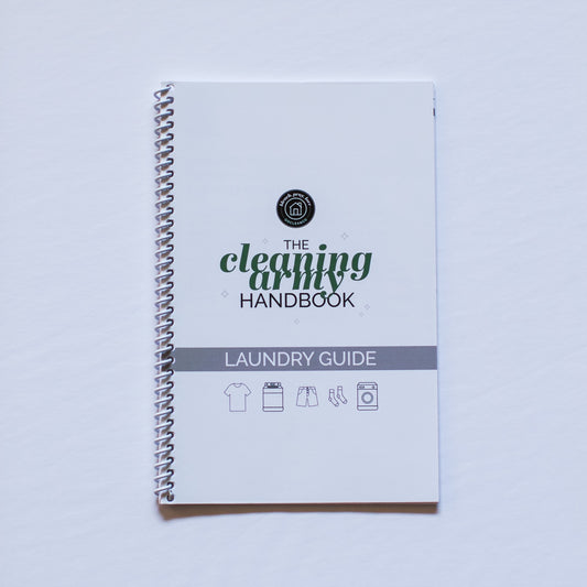 Laundry Guide - The Cleaning Army Handbook (Hard Copy)