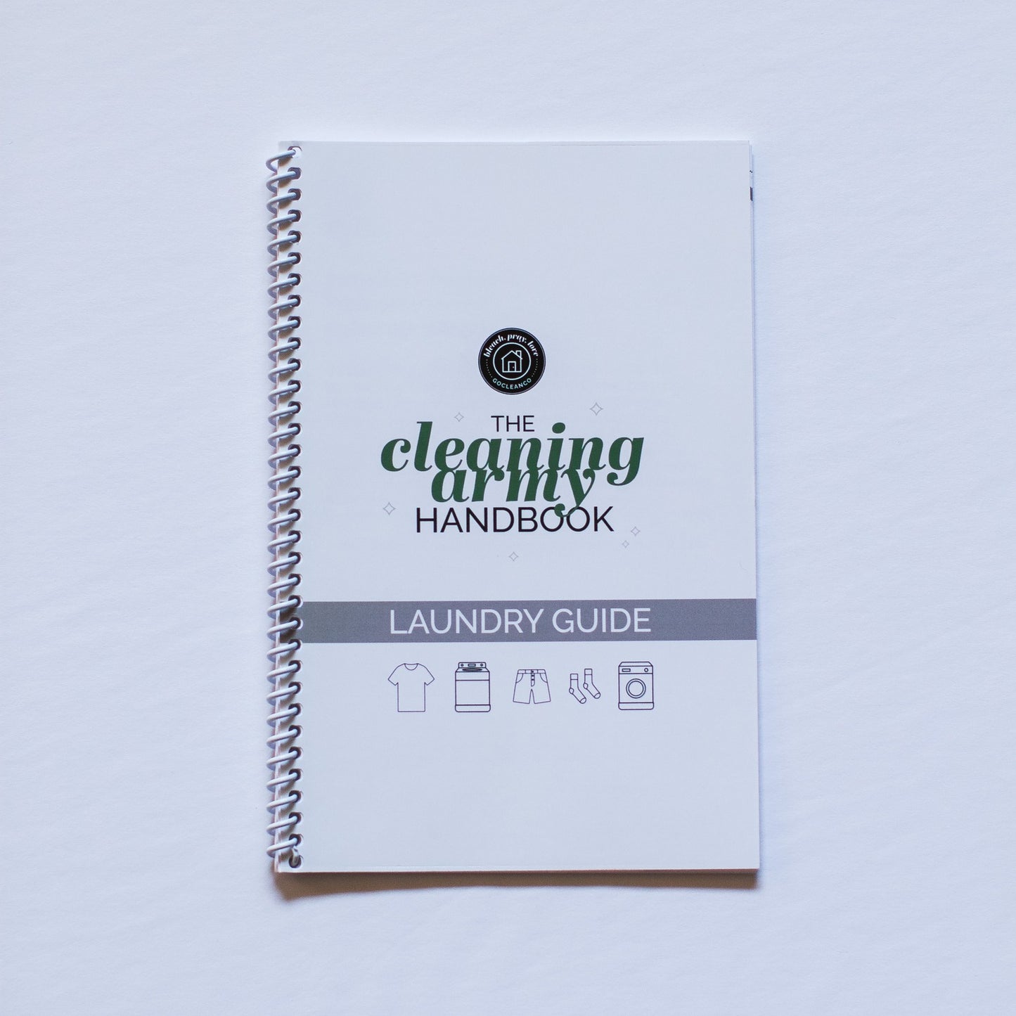Bundles - 2024 Cleaning Army Calendar + Cleaning Army Handbook + Laundry Guide (Hard Copies)