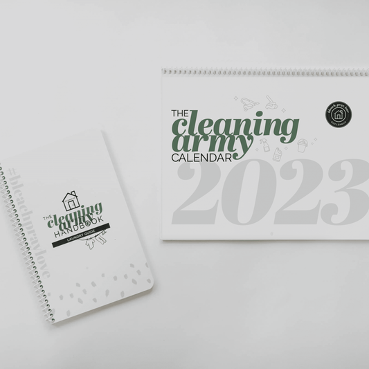 Bundles - 2023 Cleaning Army Calendar + Laundry Guide (Hard Copies)