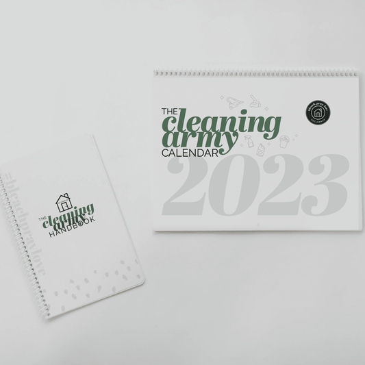Bundles - 2023 Cleaning Army Calendar + Cleaning Army Handbook (Hard Copies)